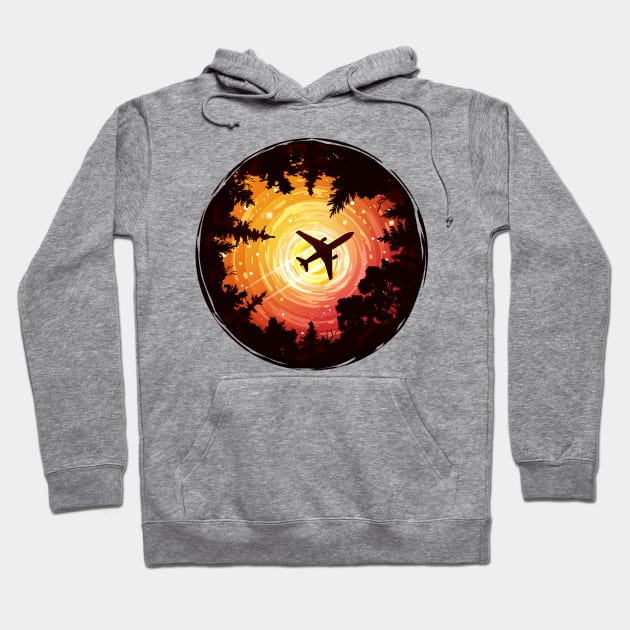 Airplane Hoodie by Prok_Art